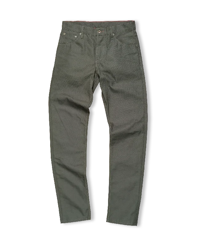 Cool Distressed Men's JeansGraham | Big Sur Canvas Forest