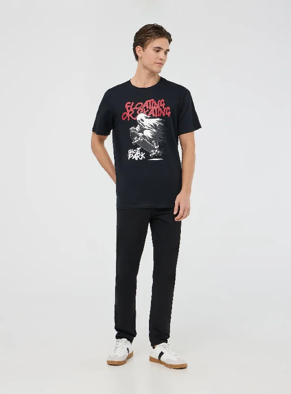 Men's Shirts with Roll-Up SleevesMan Short-sleeved T-shirt