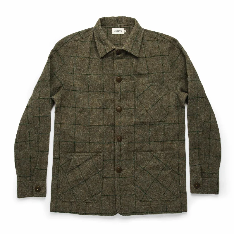 Men's Coats for WorkThe Ojai Jacket in Windowpane Wool