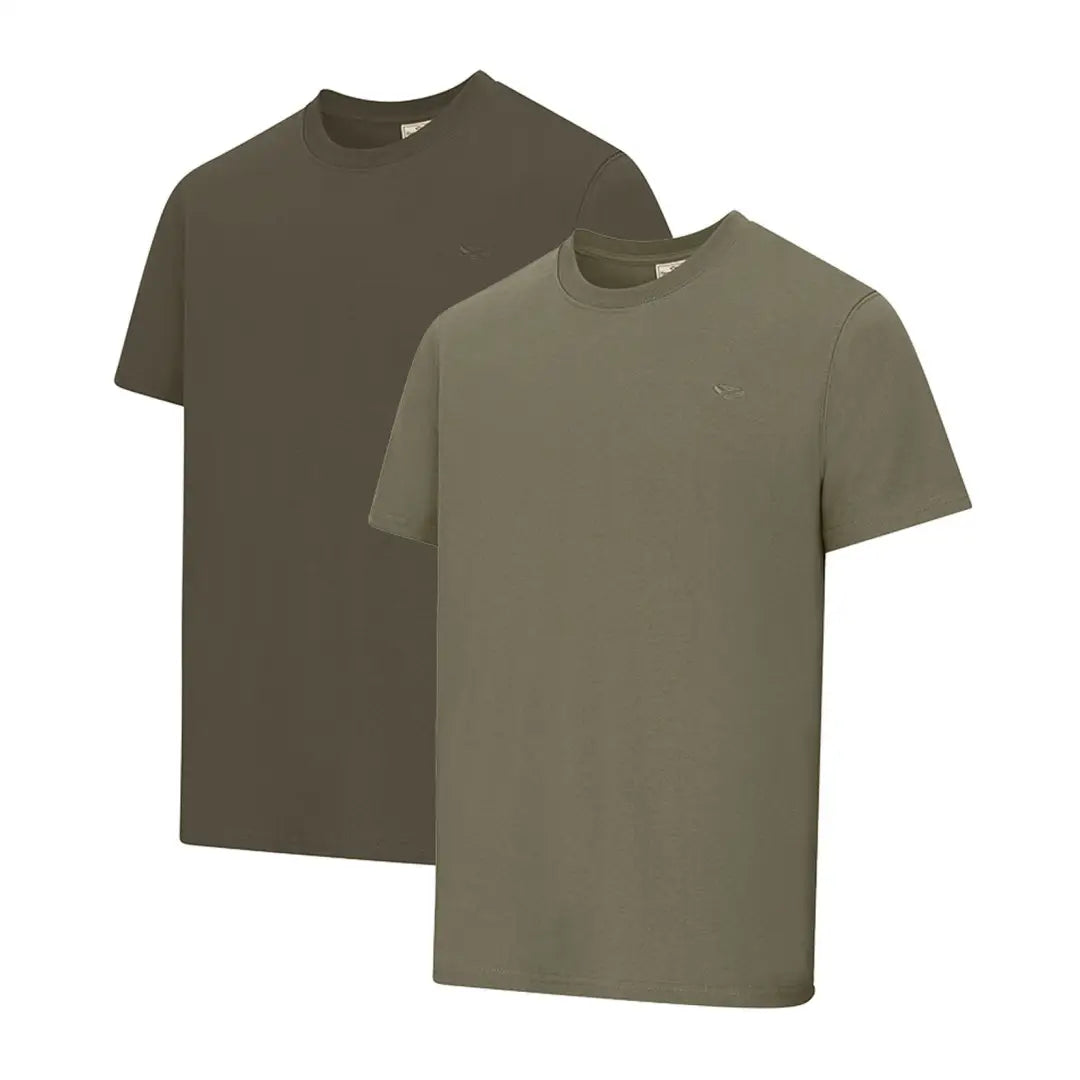 Men's Shirts with Moisture-Wicking FabricHoggs Of Fife Sandwood T-Shirts 2 Pack