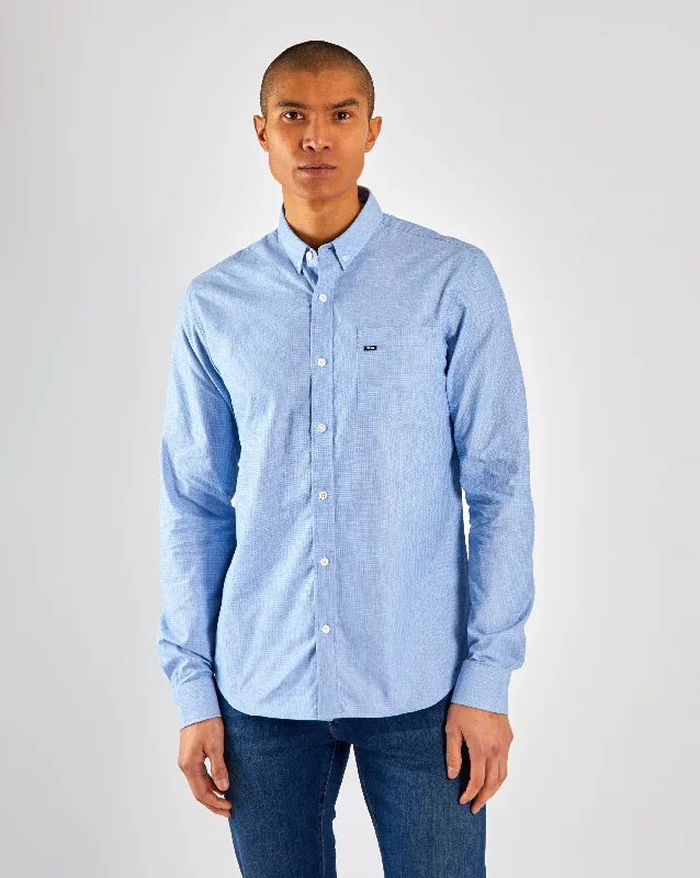 Men's Layering Shirts for Seasonal TransitionsJenk Ls Shirt Blue