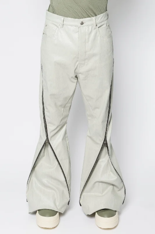 Men's Pants with Adjustable WaistbandsRick Owens Bolan Banana Trousers in Dinge SS25 Men's Pants with Adjustable WaistbandsRick Owens Bolan Banana Trousers in Dinge SS25