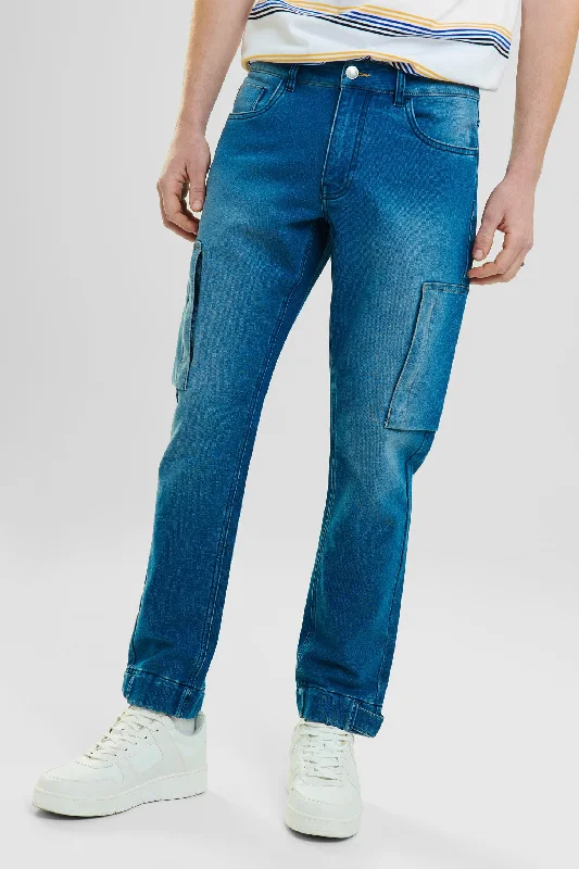 Men's Straight-Leg JeansJeans coupe jogger - Homme