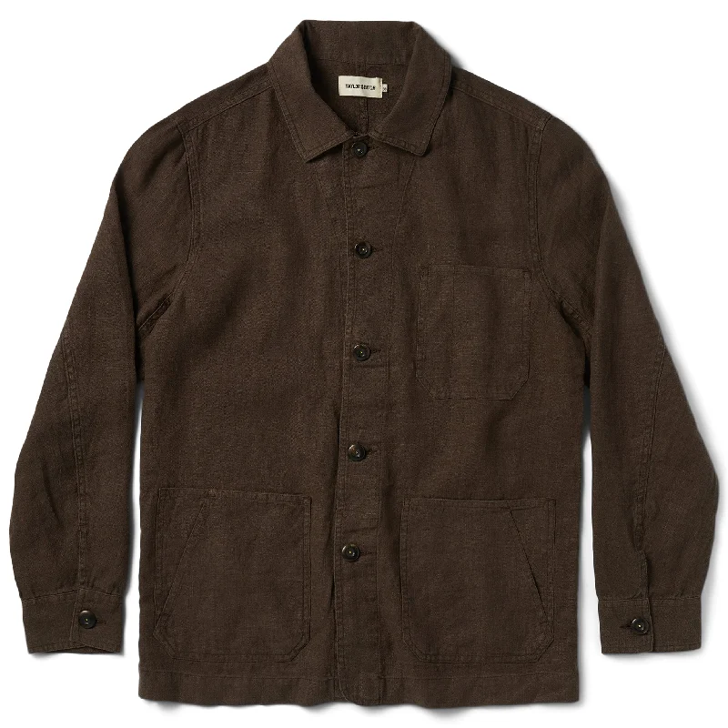 Men's Coats for Skinny MenThe Ojai Jacket in Espresso Hemp