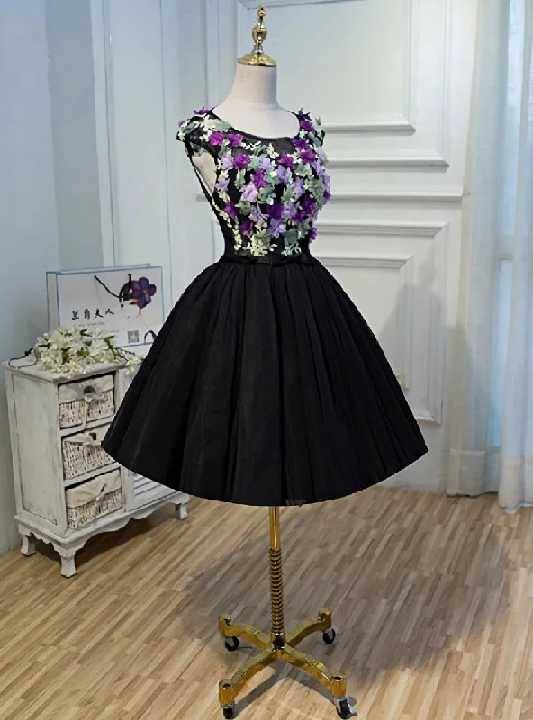 women's casual dressesShort Homecoming Dress Tulle Homecoming Dress Open-Back