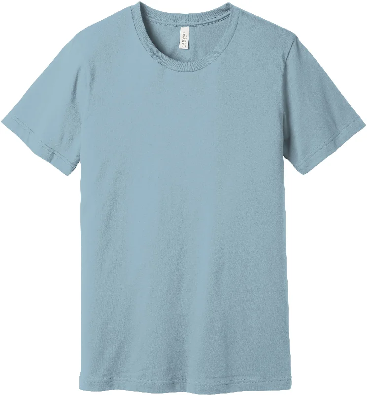Men's Shirts with French CuffsBELLA+CANVAS Unisex Jersey Short Sleeve Tee - Light Blue Men's Shirts with French CuffsBELLA+CANVAS Unisex Jersey Short Sleeve Tee - Light Blue
