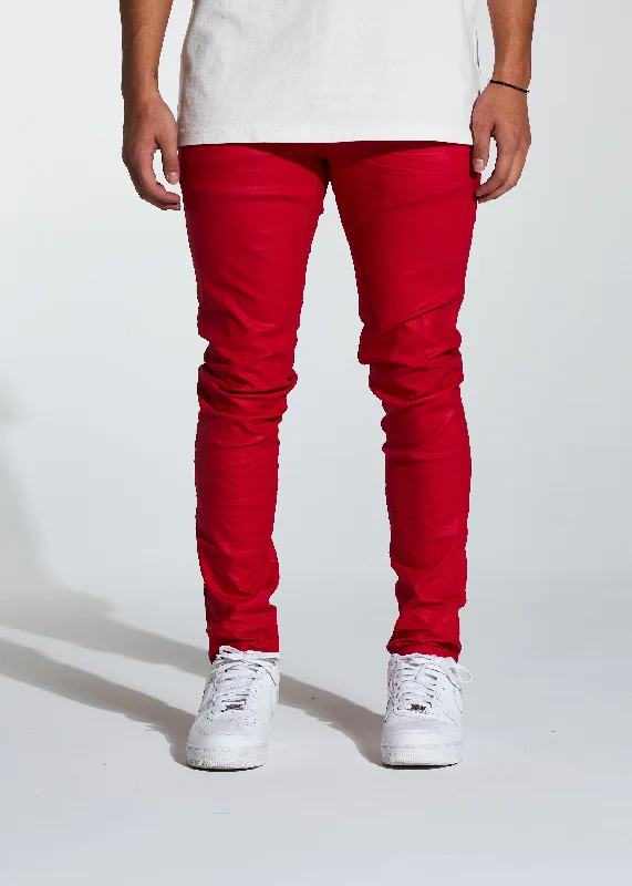 Latest Designer Men's JeansAtlantic Denim (Red)