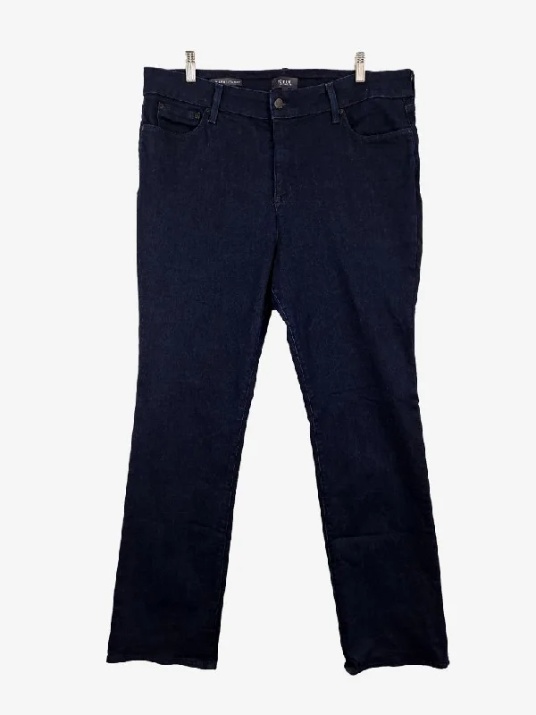 Inexpensive Rip and Tear Men's JeansNYDJ Marilyn Straight Stretch Denim Jeans Size 18