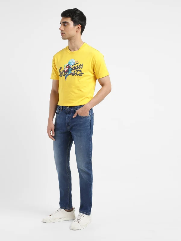Inexpensive Men's JeansMen's 512 Dark Blue Slim Tapered Fit Jeans