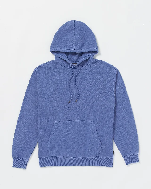 Yoked Back Men's JeansSingle Stone Pw Pullover Hoodie - Ballpoint Blue