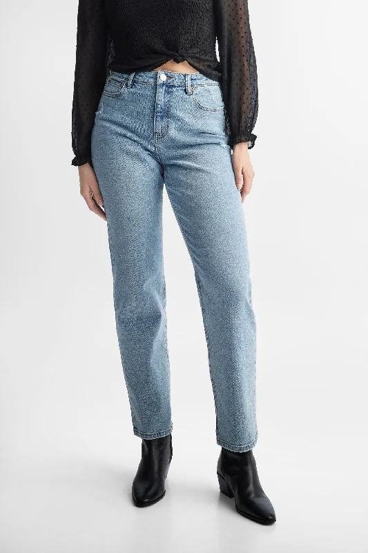 Best Selling Men's Jeans BrandsJeans coupe ''Mom'' taille haute - Femme