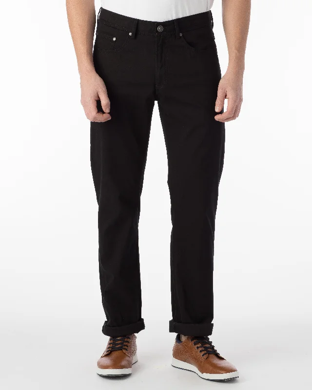 Men's Patterned Pants with Camouflage PrintsBallin Pants - Crescent Pima Twill - Black Men's Patterned Pants with Camouflage PrintsBallin Pants - Crescent Pima Twill - Black