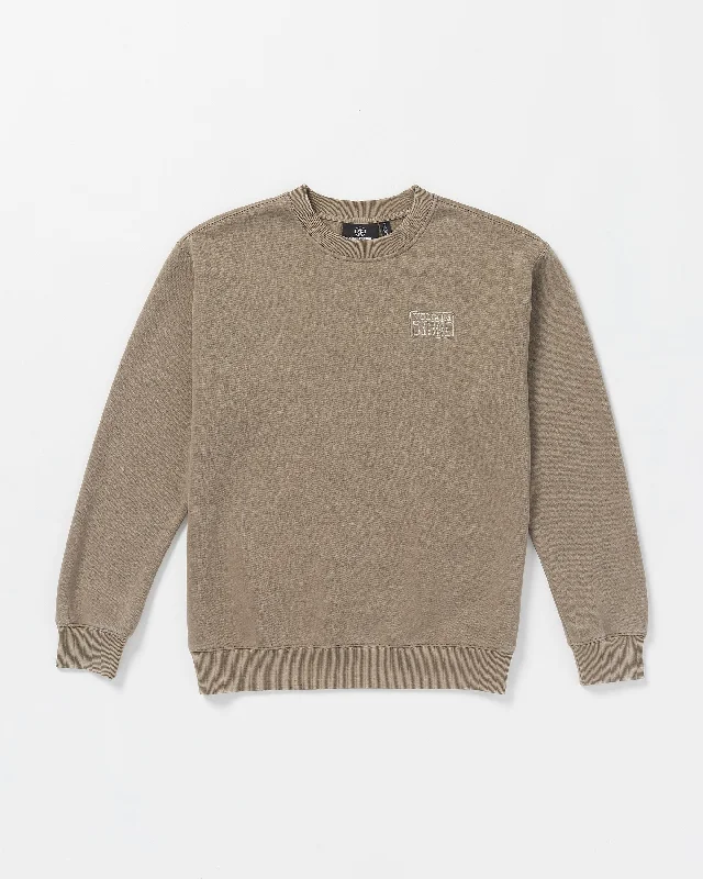 Light Wash Men's JeansBackwash Crew Sweatshirt - Teak
