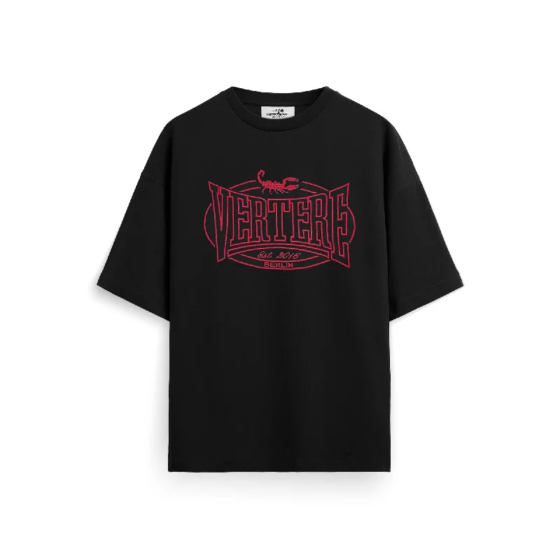 Men's Shirts with Hidden PocketsUPPERCUT T-SHIRT - BLACK