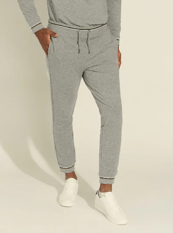 Men's Dress Pants for Special OccasionsGrey Fleece Adam Trackpants