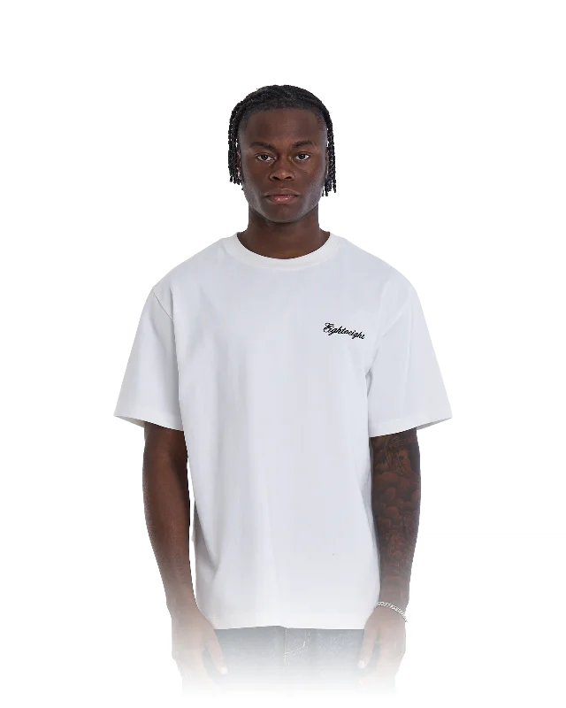Men's Shirts with Adjustable CuffsEssentials T-Shirt White/Black