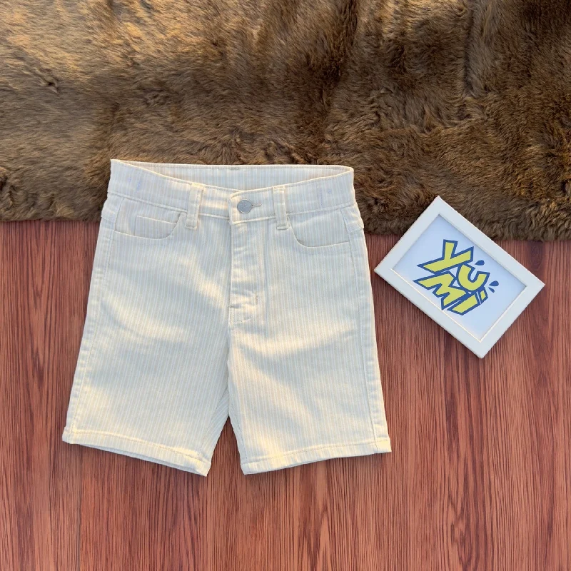 Oversized Men's JeansSummer Fun: Kids' Striped Cotton Shorts