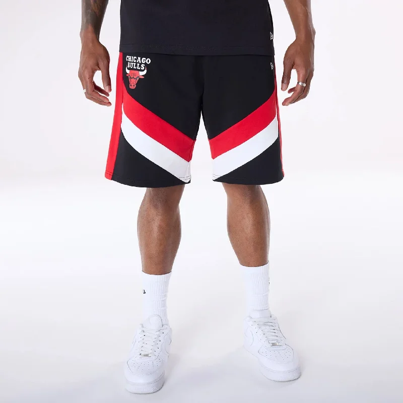 Versatile Men's ShortsChicago Bulls NBA Panel Black Shorts