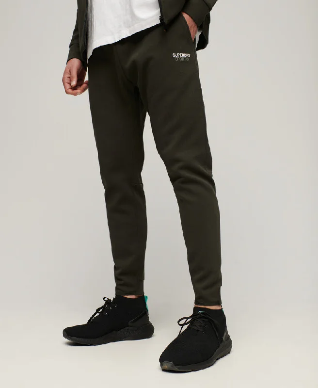 Men's Bike Shorts for CyclingSport Tech Tapered Joggers | Army Khaki