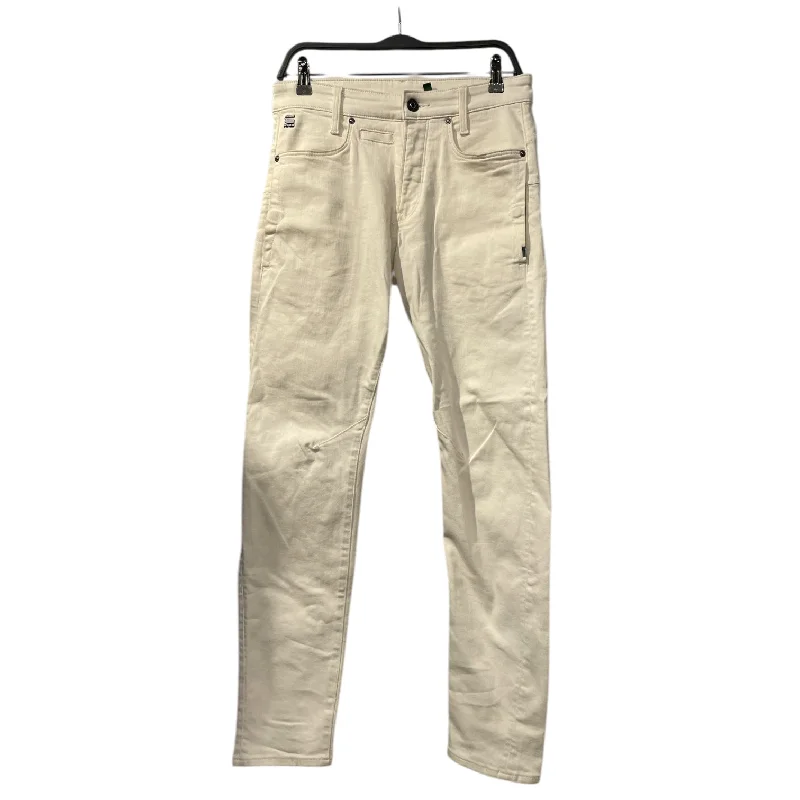 Men's Jeans with EmbroideryG-STAR RAW/Skinny Pants/29/Denim/WHT/3D SLIM
