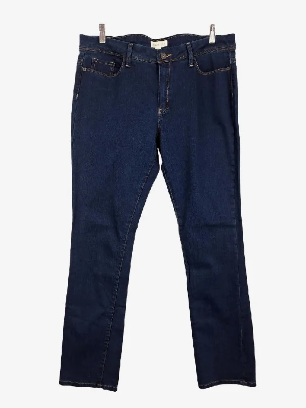Latest Designer Men's JeansTrenery Everyday Casual Dark Denim Straight Fit Denim Jeans Size 14