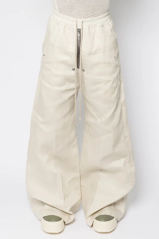 Men's Pants with Wrinkle-Resistant FabricRick Owens Wide Bela Pants in Dinge SS25