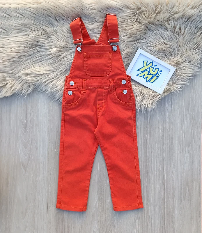 Dark Indigo Men's JeansOrange Dungarees for Kids