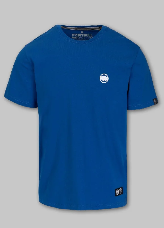 Men's Shirts with Asymmetrical HemlinesMen's T-Shirt SMALL LOGO - Royal blue
