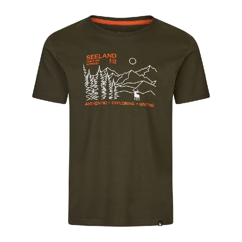 Men's Shirts for HuntingSeeland Landscape T-Shirt