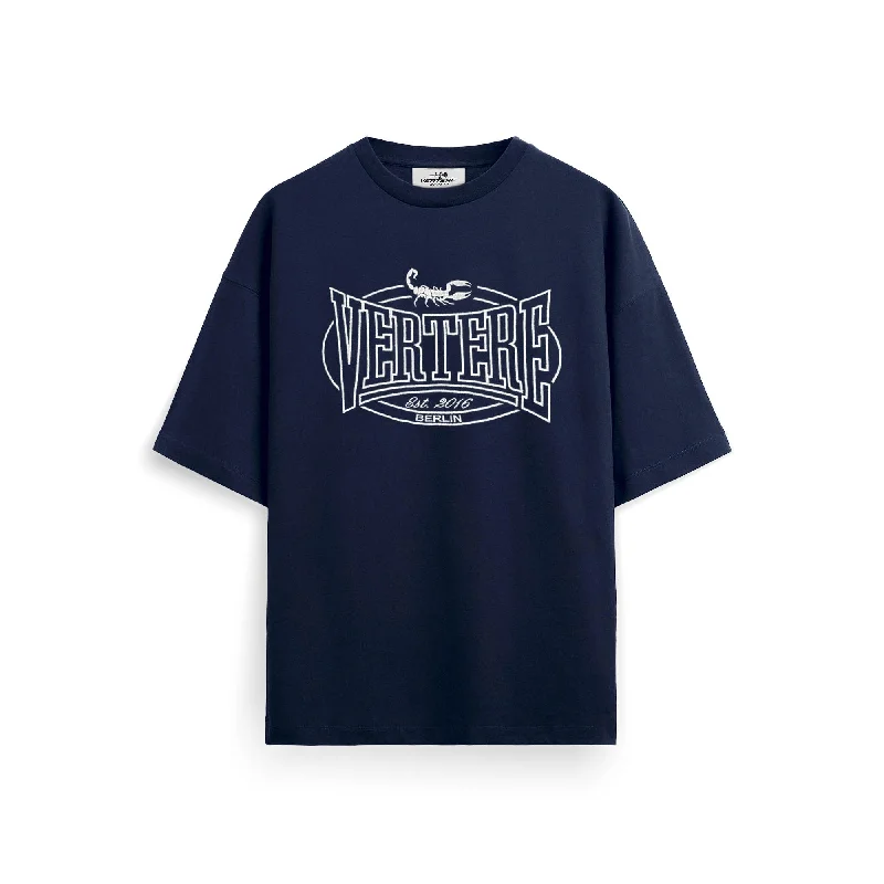 Men's Shirts with Snap ButtonsUPPERCUT T-SHIRT - NAVY