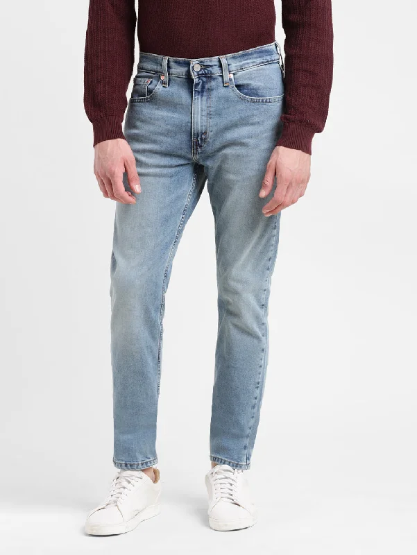 Cool Distressed Men's JeansMen's 512 Blue Slim Tapered Fit Jeans