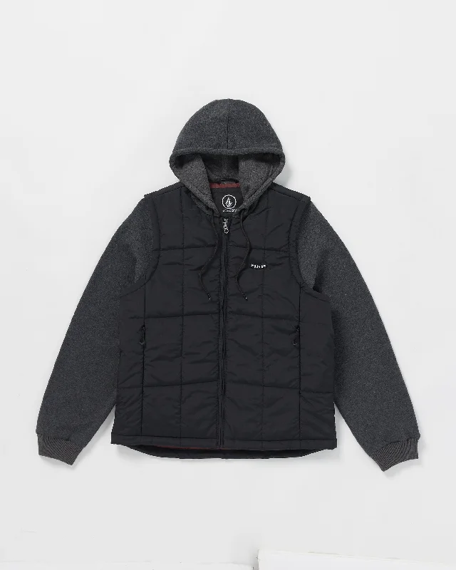 Best Fitting Men's JeansStayner Hood Jacket - Black