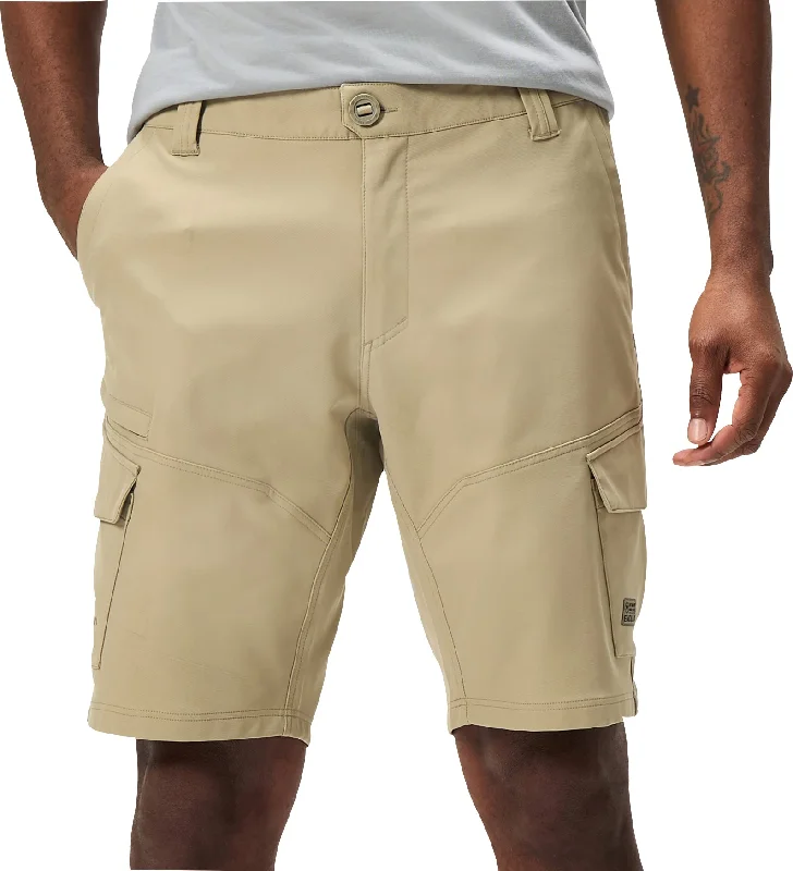 Men's Pants with Stretchable Fabric for FlexibilityEndura Loop Cargo Mens Baggy Cycling Shorts With Liner - Cream