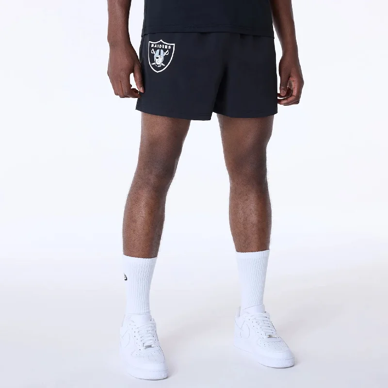 Men's Patterned Pants with ChecksLas Vegas Raiders NFL Essentials Black Shorts