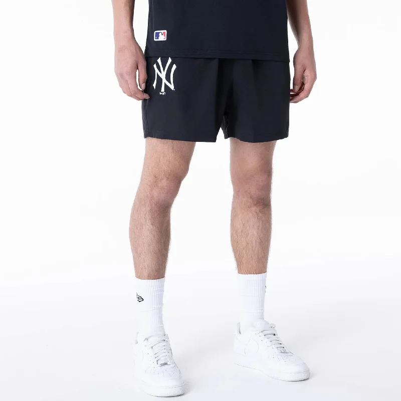 Men's Bike Shorts for CyclingNew York Yankees League Essential Black Shorts