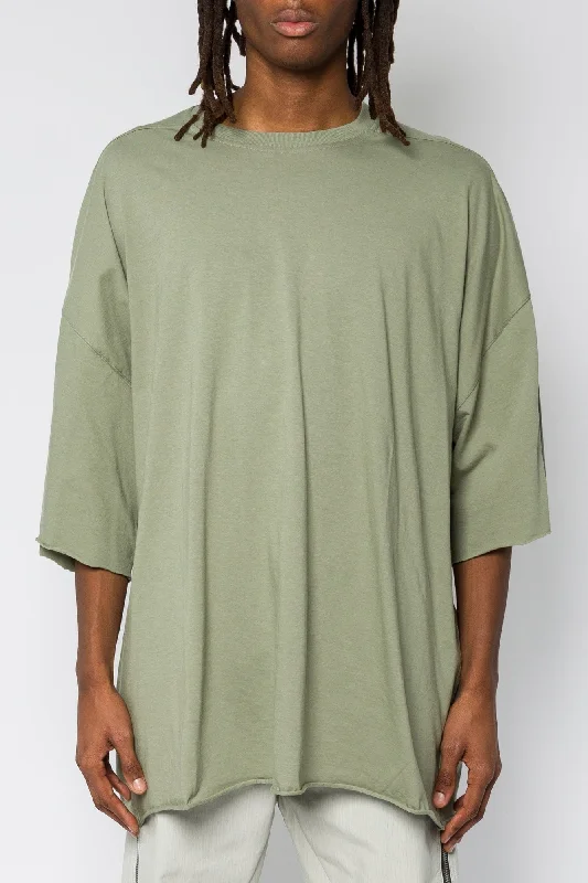 Men's Pants with Shallow PocketsRick Owens Tommy T in Celadon SS25