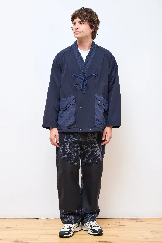 Men's Coats for SkiingSoft Shell SAMUE Jacket Navy