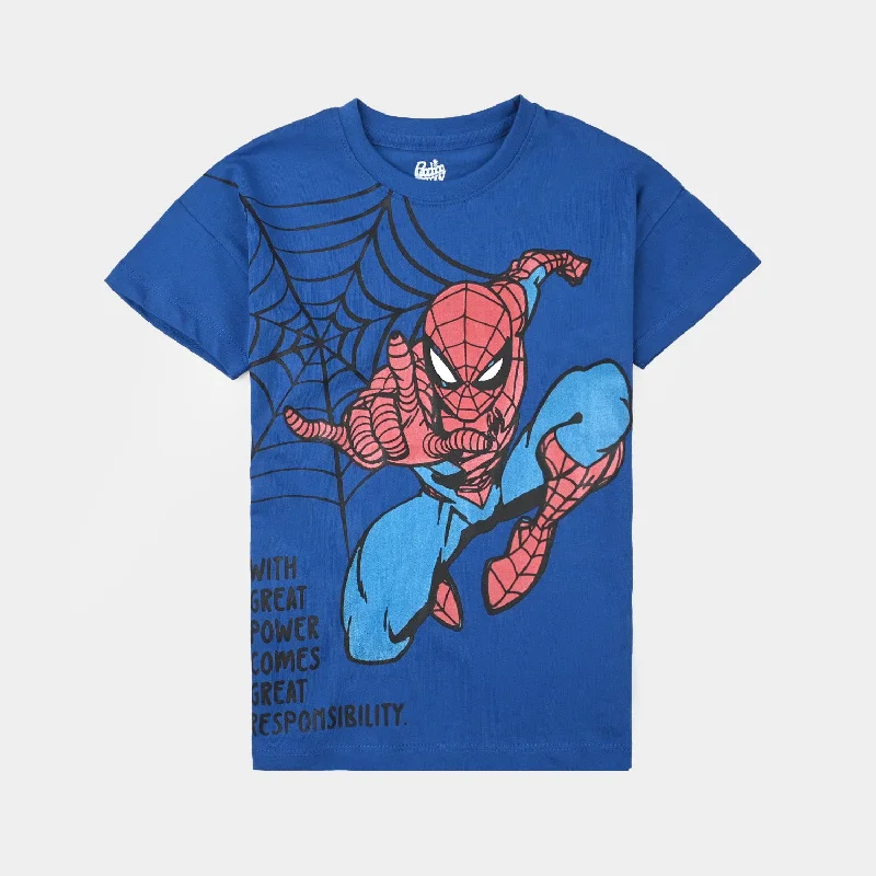 Men's Casual Shirts for Everyday WearBoys Cotton Jersey T-Shirt H/S-C.Blue