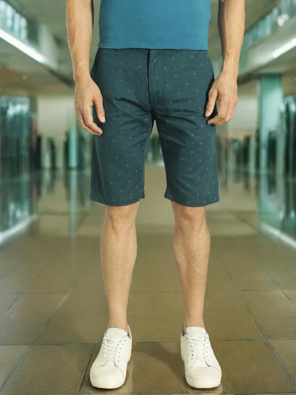 Men's Tapered Pants for a Slimming EffectMen Printed Cotton Shorts