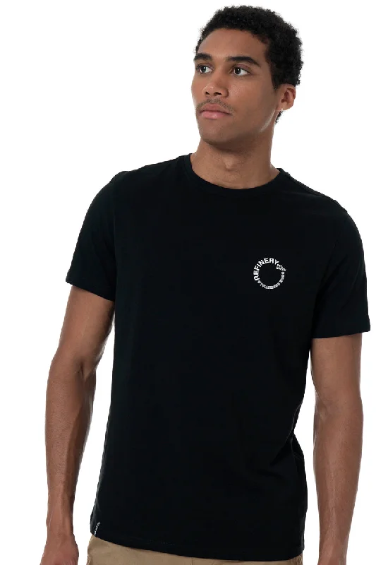 Elegant Men's Dress ShirtsBranded T-Shirt _ 158597 _ Black