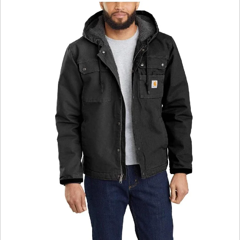 Men's Coats for RunningBartlett Jacket - Sherpa Lined, Black