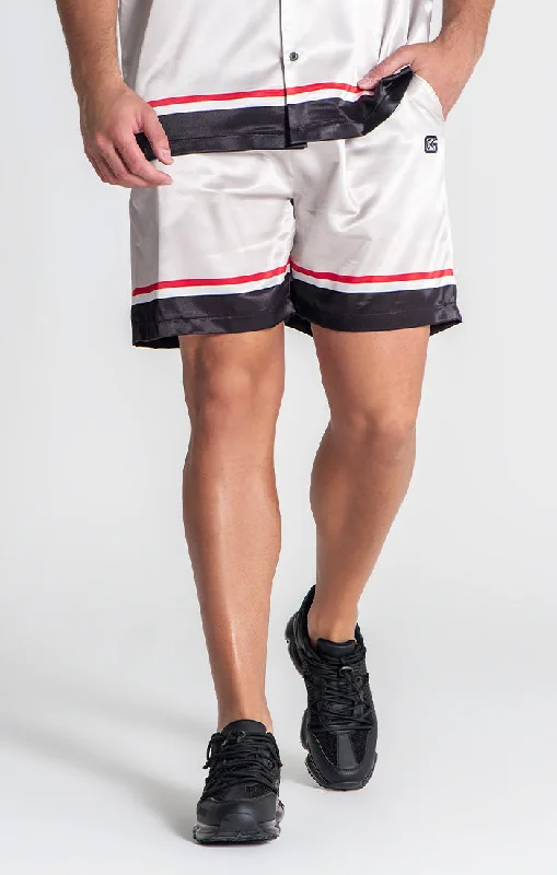 Men's Custom-Fit Pants for a Personalized TouchBeige Mimosa Shorts