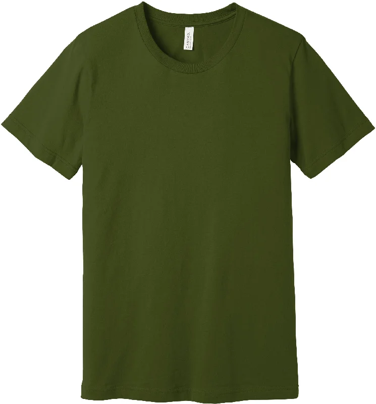 Men's Shirts with Graphic PrintsBELLA+CANVAS Unisex Jersey Short Sleeve Tee - Olive