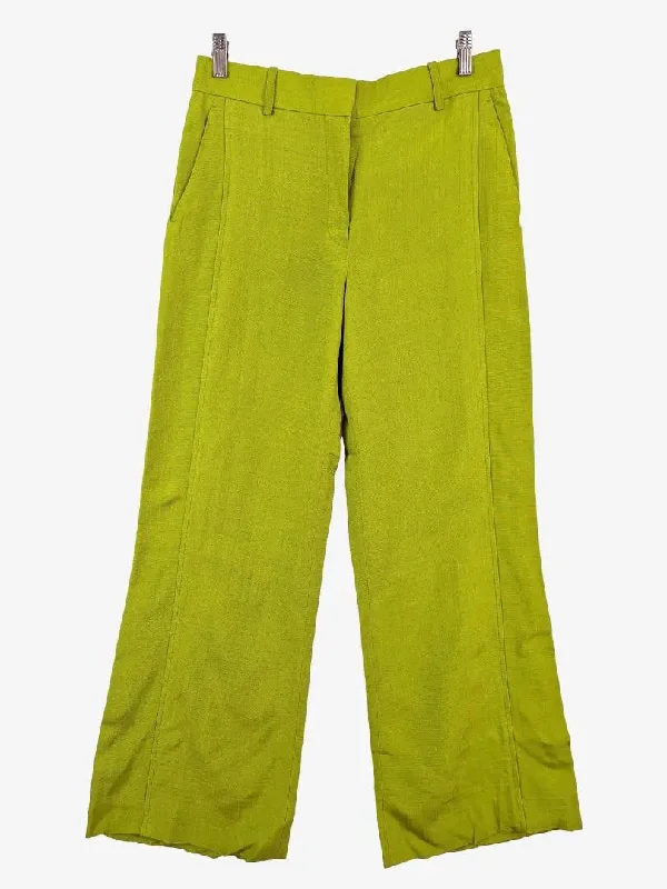 Men's Skinny Jeans with Stretch FabricVictoria Beckham Classy Lime Pin Pleat Pants Size 10
