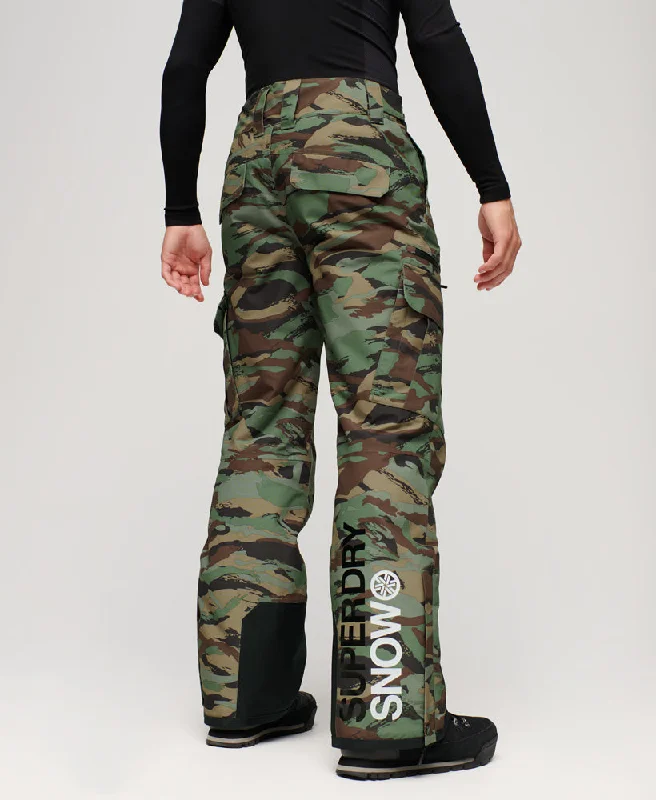 Stylish Men's Cargo PantsSki Ultimate Rescue Trousers | Woodland Green Camo