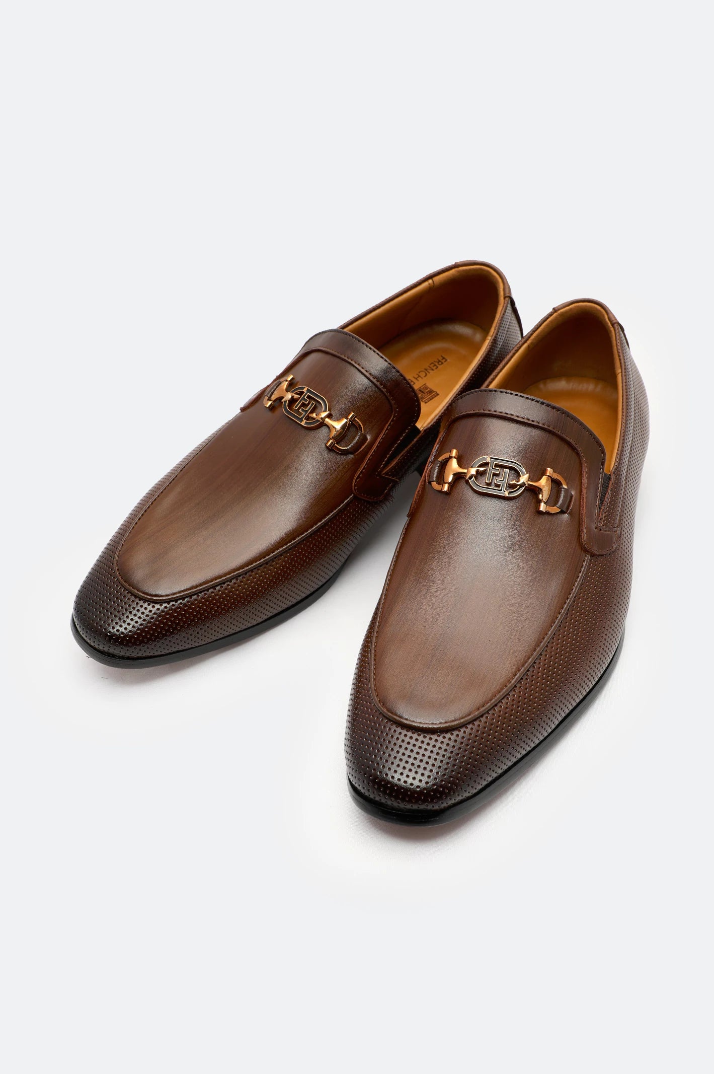 Sheath DressBrown Formal Mocassins Shoes