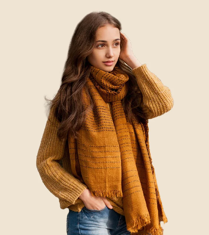 Best Fitting Men's JeansBrown sweatshirt with muffler