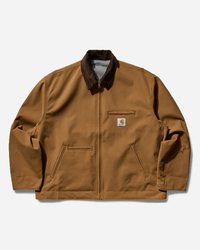 Men's Coats for BikingMen's INVINCIBLE Reversible Max Detroit Jacket Hamilton Brown / Wolf Grey