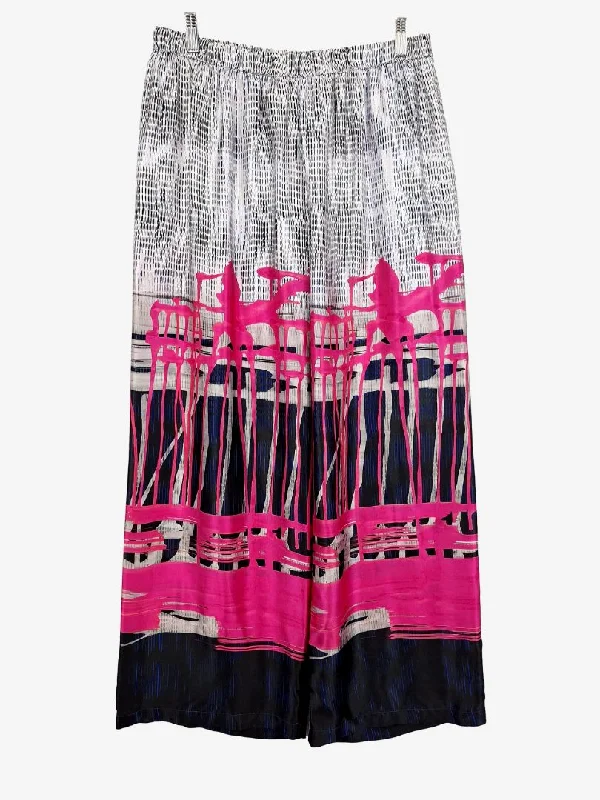 Durable Workwear Men's JeansAndiamo Abstract Light Palazzo Pants Size 12