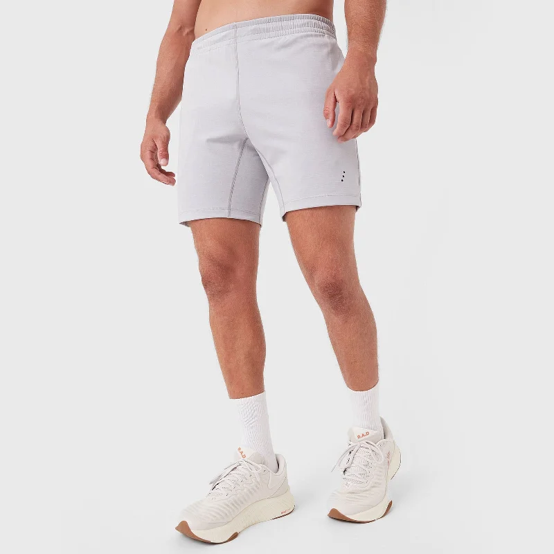Men's Chino Shorts for Warm WeatherREC GEN - Type 4 PWRknit Short Silver Marle